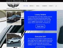 Tablet Screenshot of bransonlimoservice.com